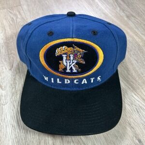 VTG Kentucky Wildcats Snapback Hat College Drew Pearson Blue Black  Cap